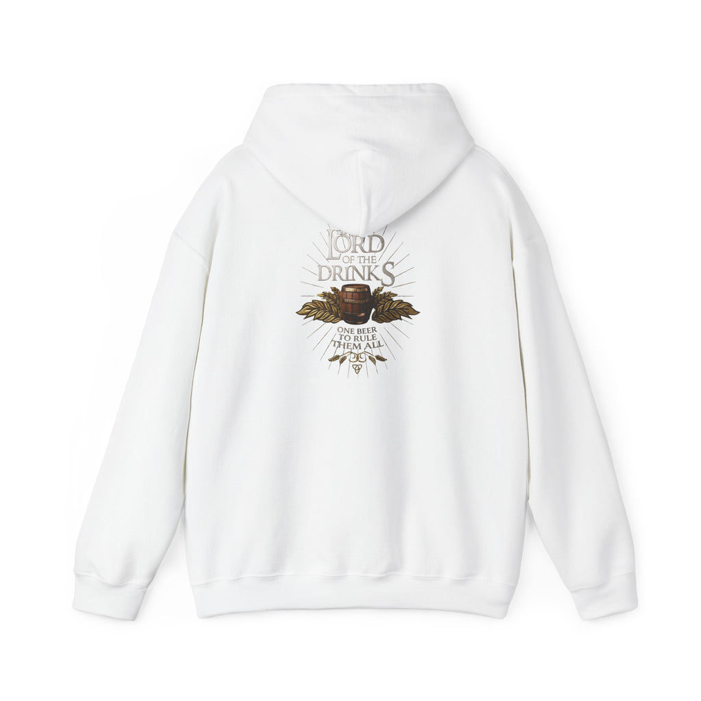 Hoodie - "Lord of Drinks" Beer & Brew Graphic Hoodie