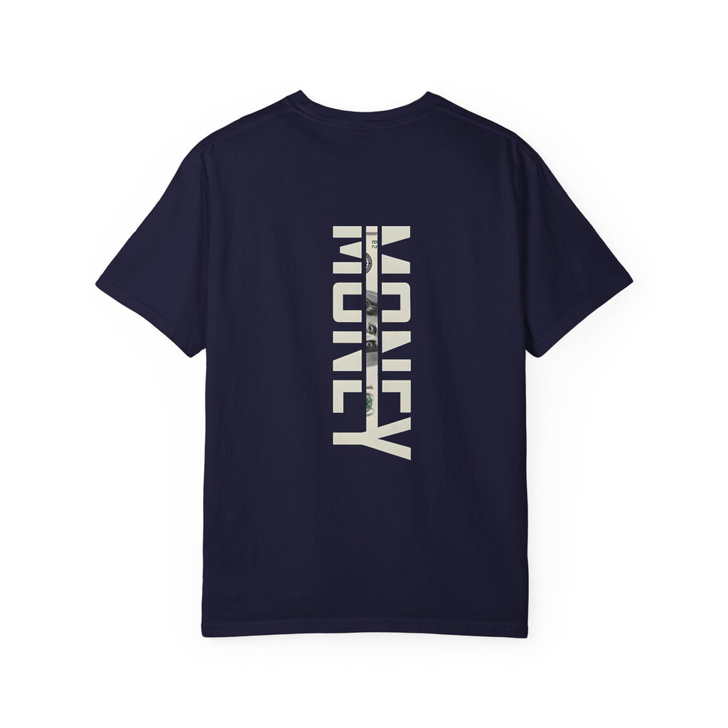Money Vertical Graphic T-Shirt — Minimalist Streetwear Tee