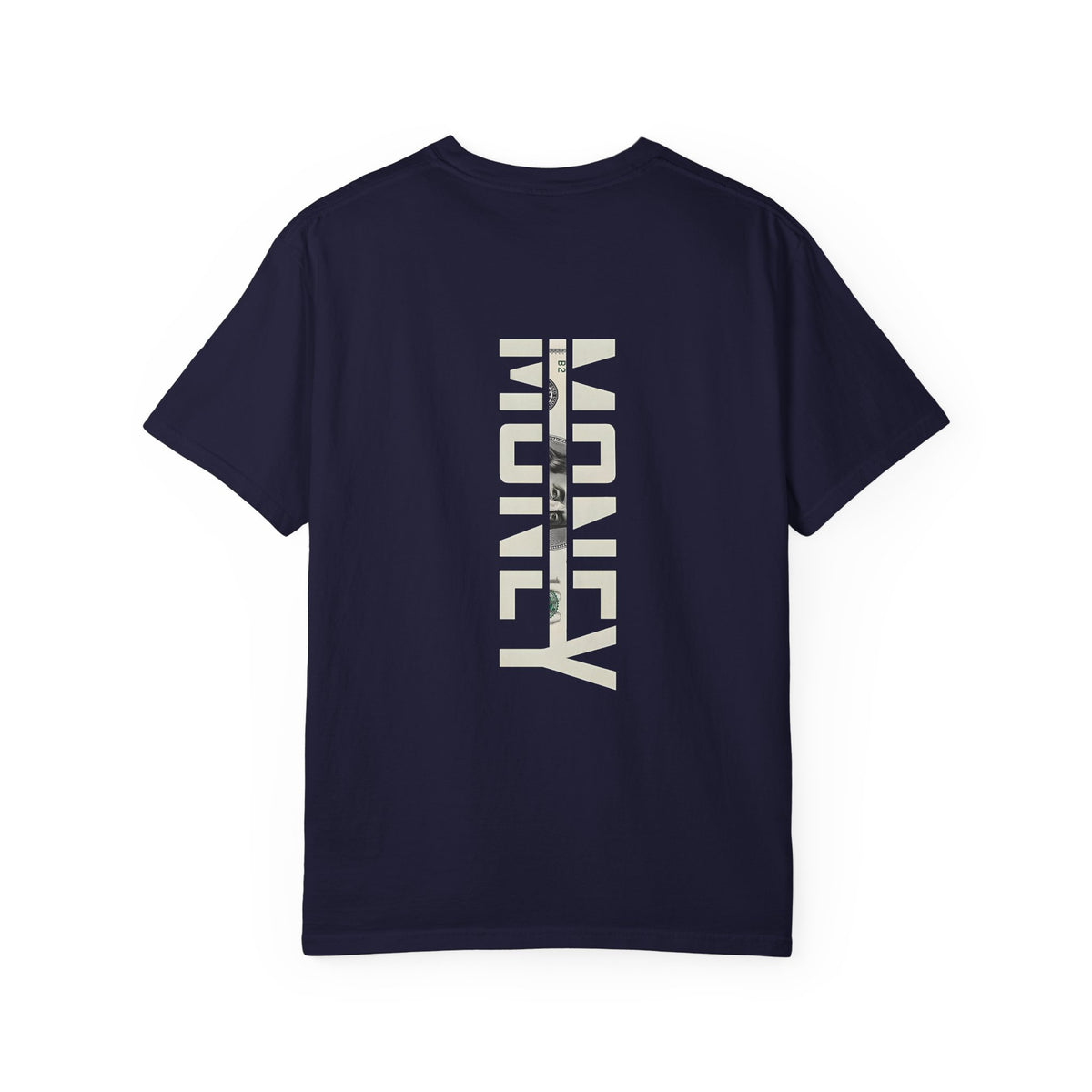 Money Vertical Graphic T-Shirt — Minimalist Streetwear Tee
