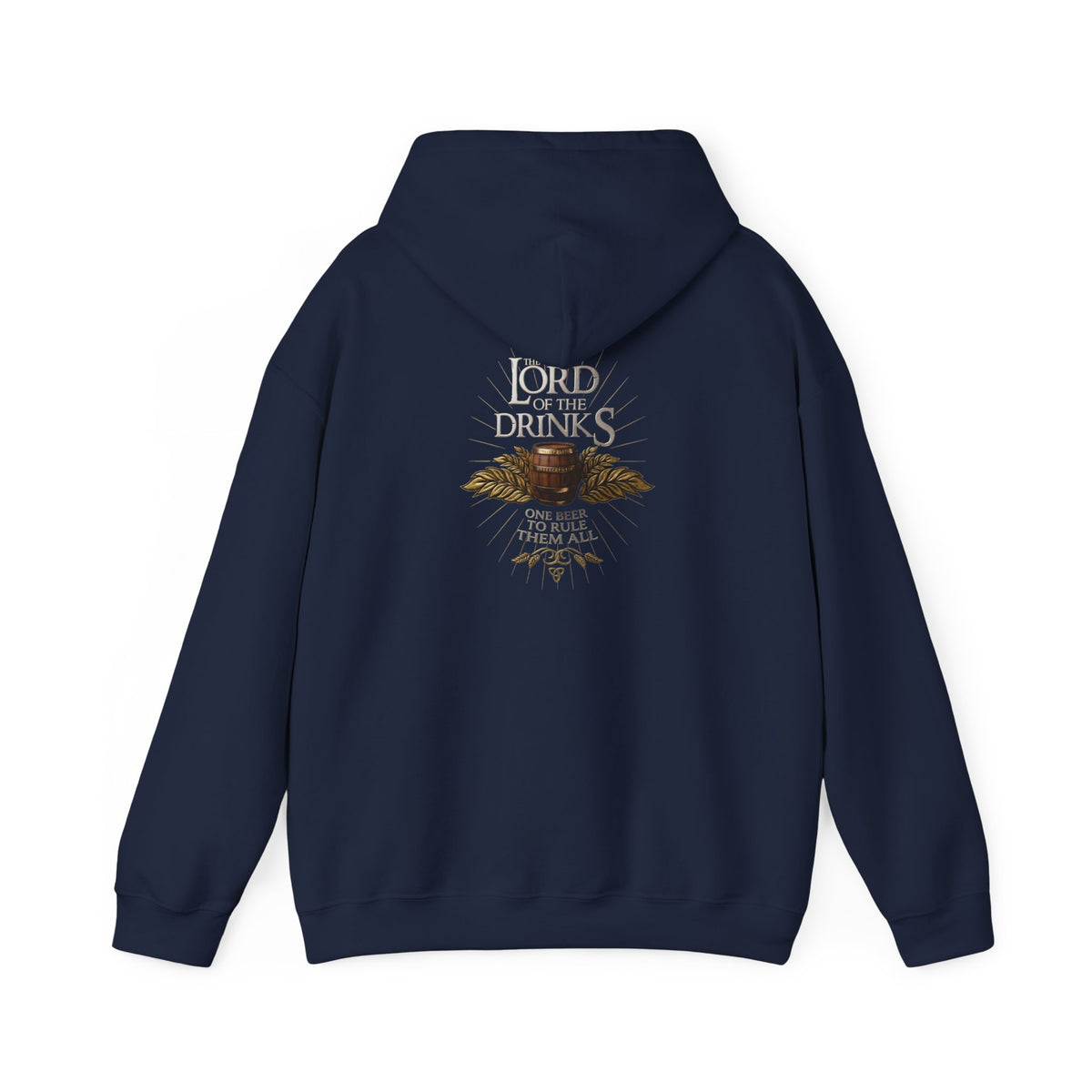 Hoodie - "Lord of Drinks" Beer & Brew Graphic Hoodie