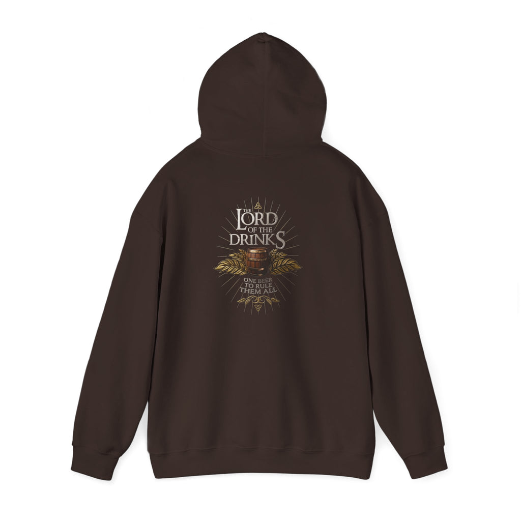 Hoodie - "Lord of Drinks" Beer & Brew Graphic Hoodie