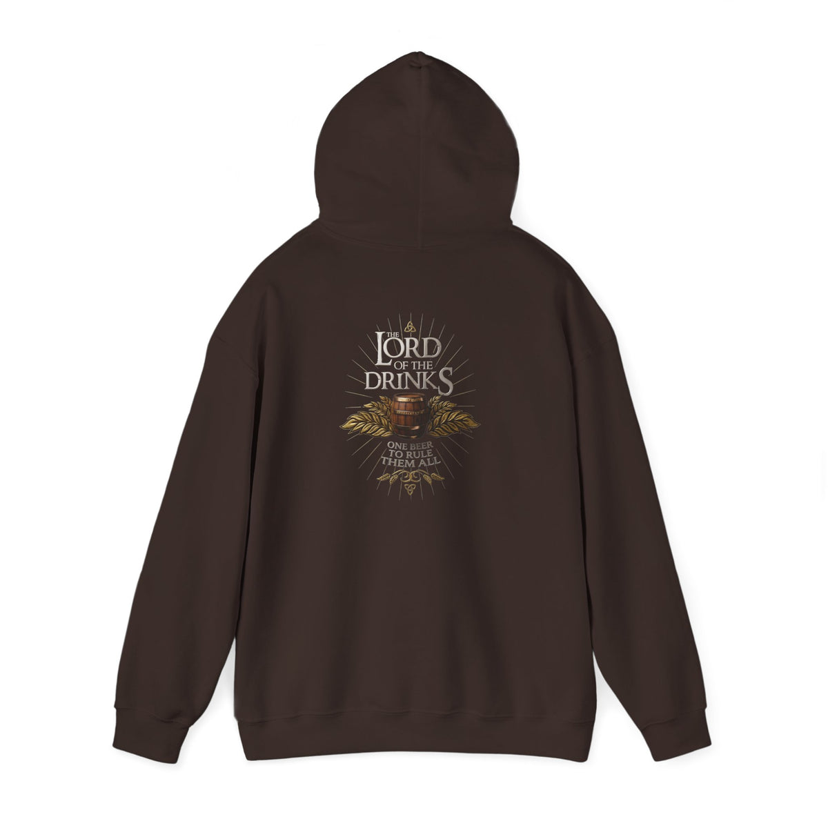Hoodie - "Lord of Drinks" Beer & Brew Graphic Hoodie