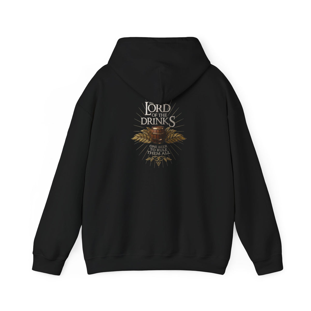 Hoodie - "Lord of Drinks" Beer & Brew Graphic Hoodie