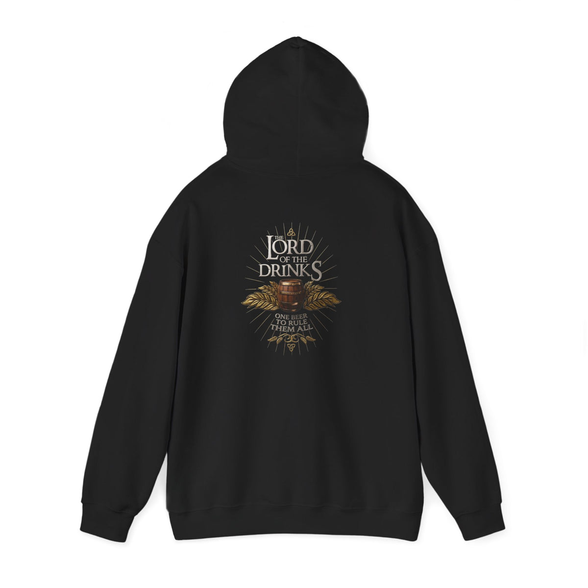 Hoodie - "Lord of Drinks" Beer & Brew Graphic Hoodie