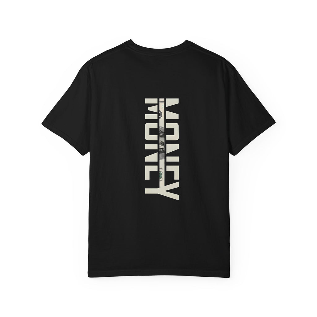 Money Vertical Graphic T-Shirt — Minimalist Streetwear Tee