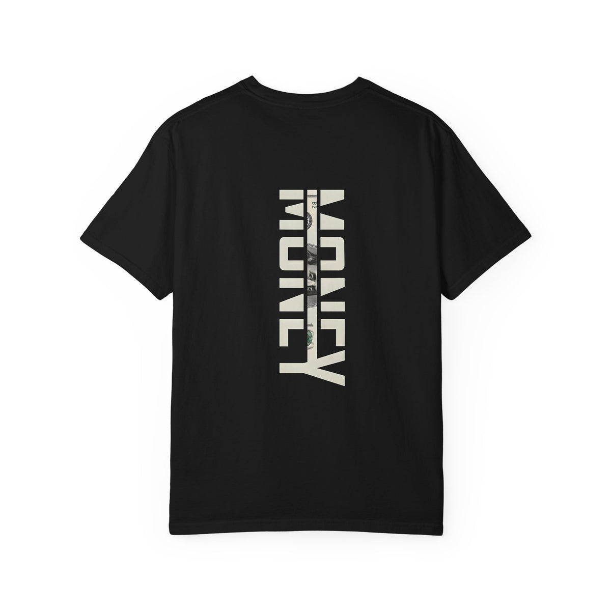 Money Vertical Graphic T-Shirt — Minimalist Streetwear Tee