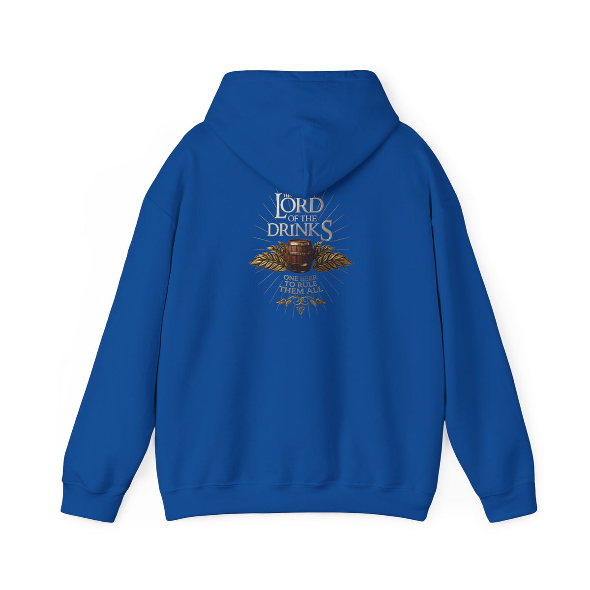 Hoodie - "Lord of Drinks" Beer & Brew Graphic Hoodie