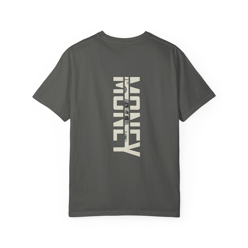 Money Vertical Graphic T-Shirt — Minimalist Streetwear Tee