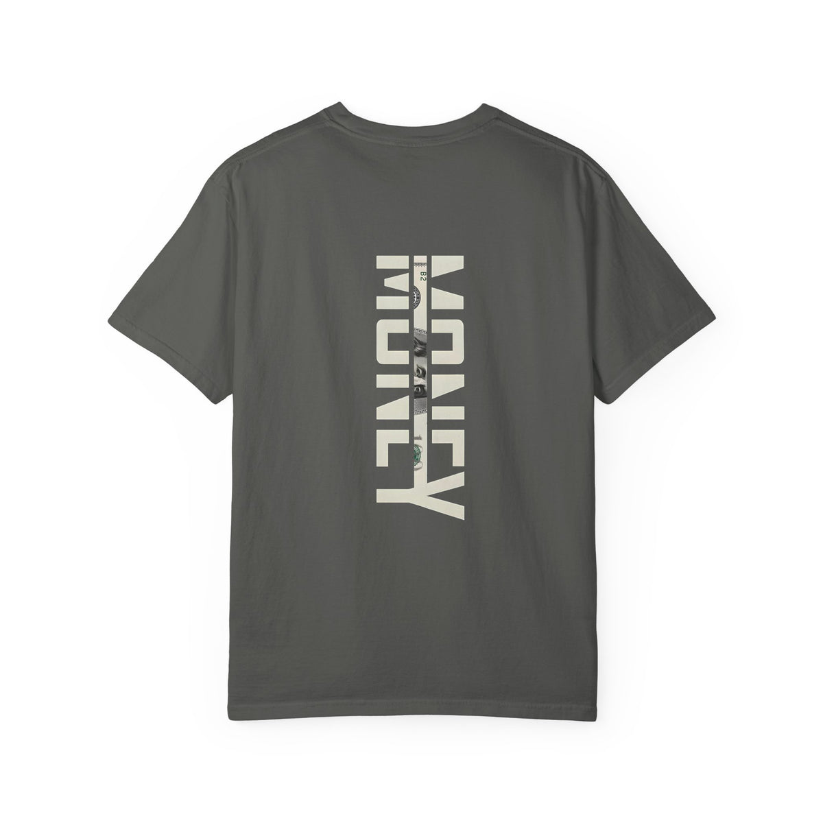 Money Vertical Graphic T-Shirt — Minimalist Streetwear Tee
