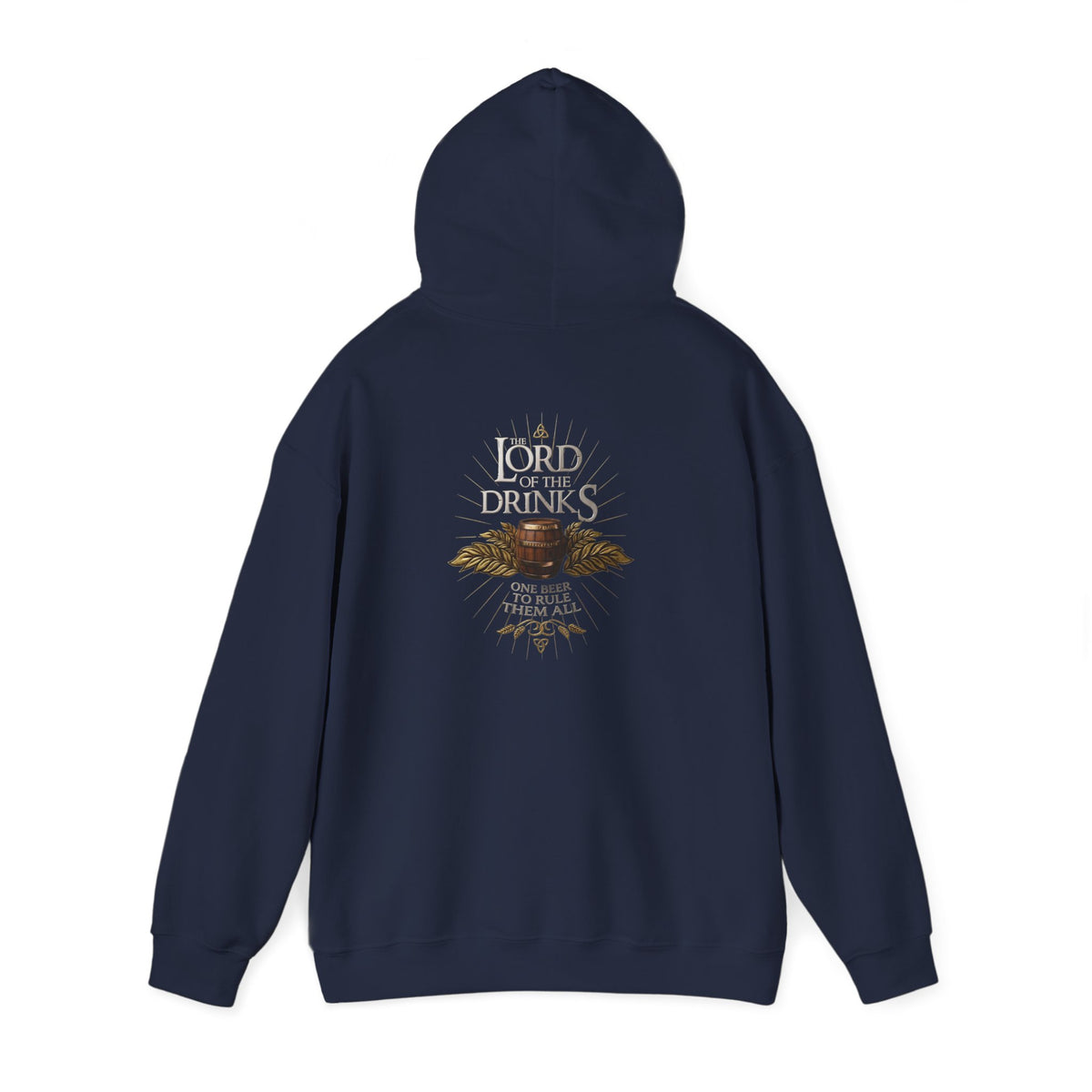 Hoodie - "Lord of Drinks" Beer & Brew Graphic Hoodie
