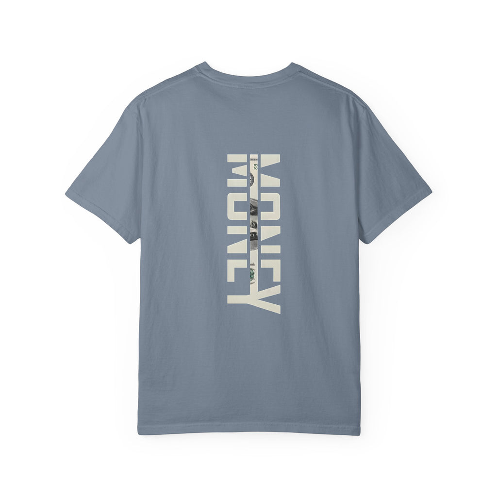 Money Vertical Graphic T-Shirt — Minimalist Streetwear Tee