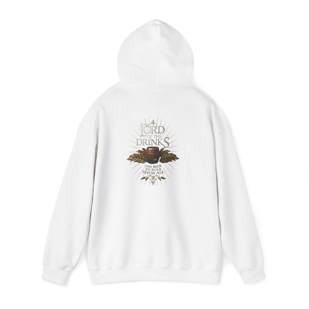 Hoodie - "Lord of Drinks" Beer & Brew Graphic Hoodie